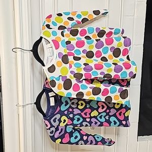 EUC JUMPING BEANS: Kids Waffle Knit Swing /A-line Long Sleeve Shirts Sz 6